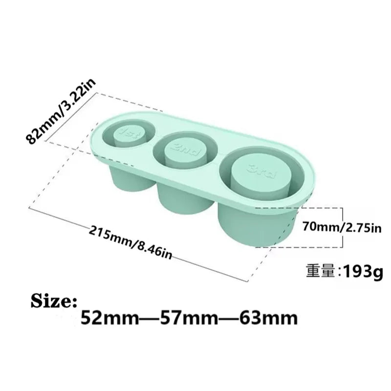 Stanley Tumbler Ice Cube Mold with Lid