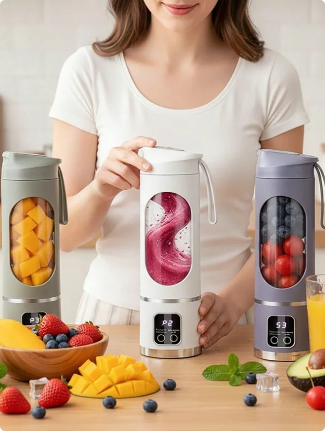 USB Rechargeable Portable Smoothie Blender
