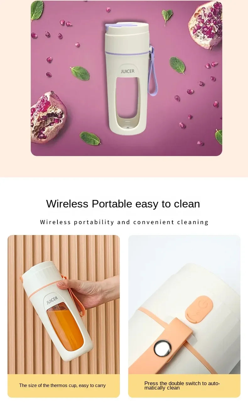 Mini Portable Juice Blender Machine