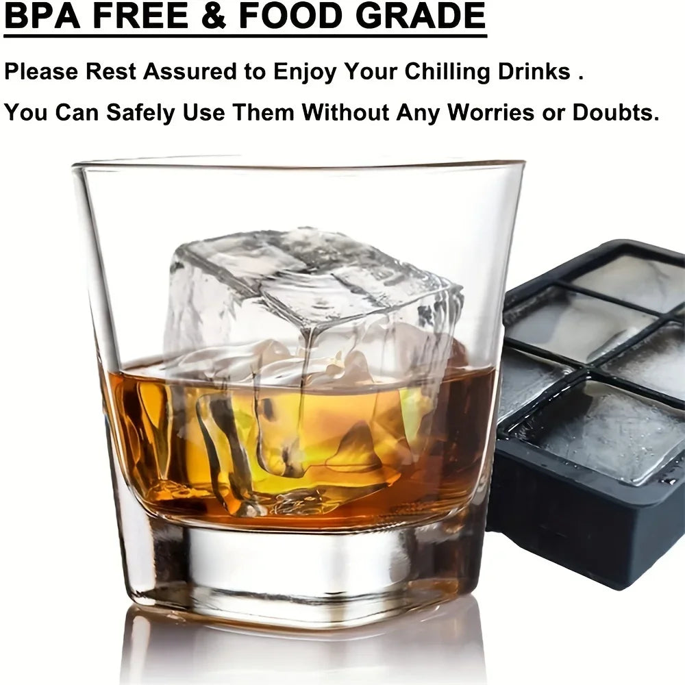 6-Grid Silicone Ice Cube Tray