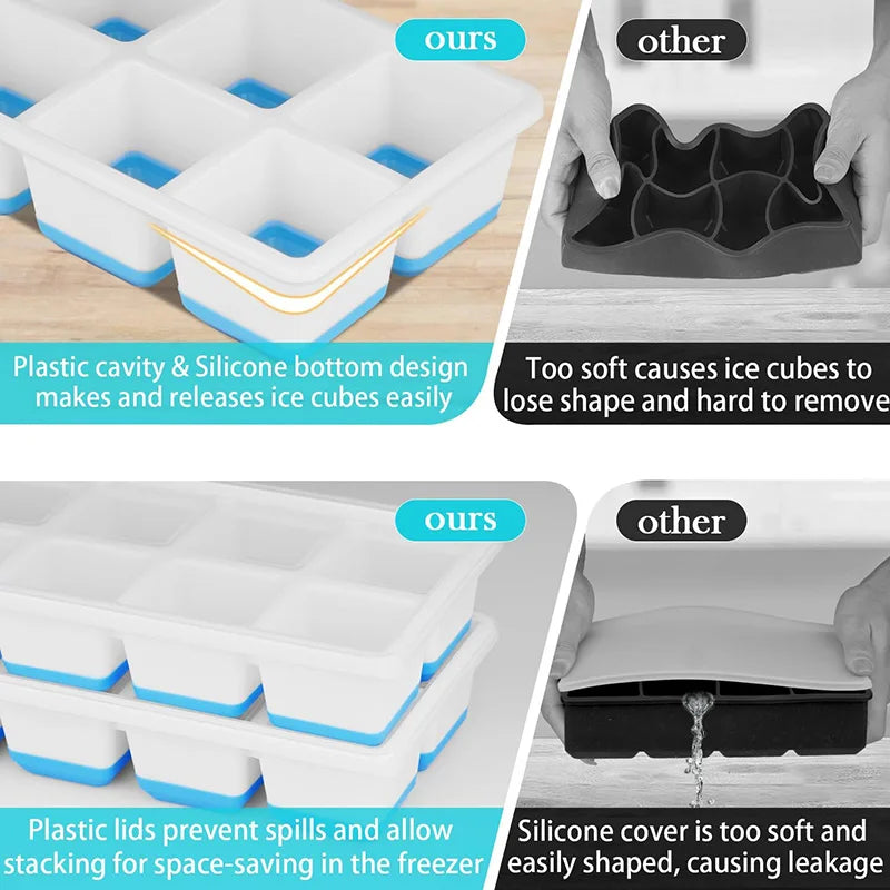 Large Square Ice Cube Mold