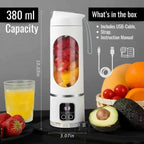 USB Rechargeable Portable Smoothie Blender