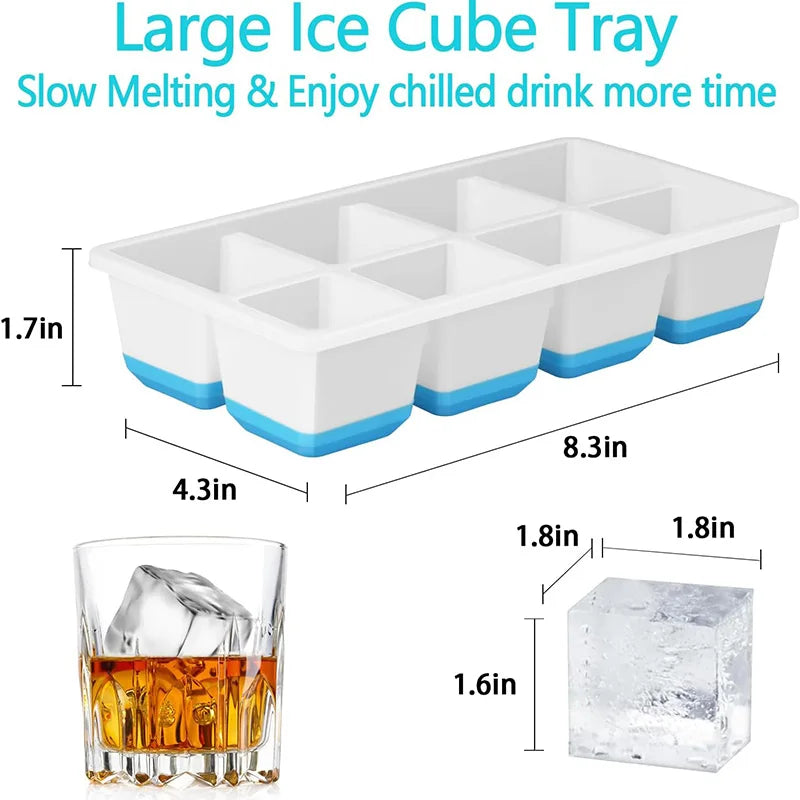 Large Square Ice Cube Mold