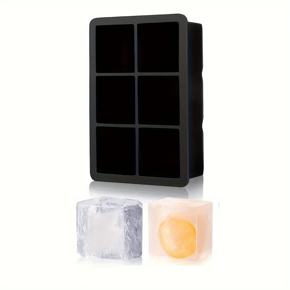 6-Grid Silicone Ice Cube Tray
