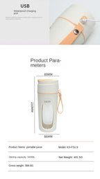 Mini Portable Juice Blender Machine