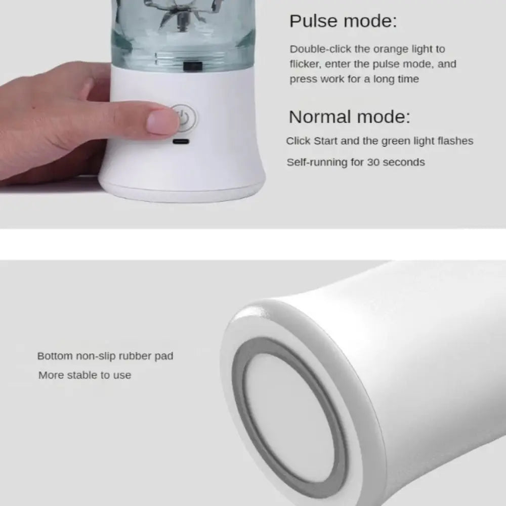 Portable 600ml Electric Smoothie Maker