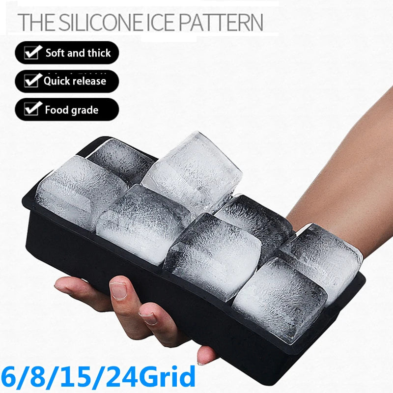 Jumbo Silicone Ice Cube Tray