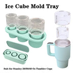 Stanley Tumbler Ice Cube Mold with Lid