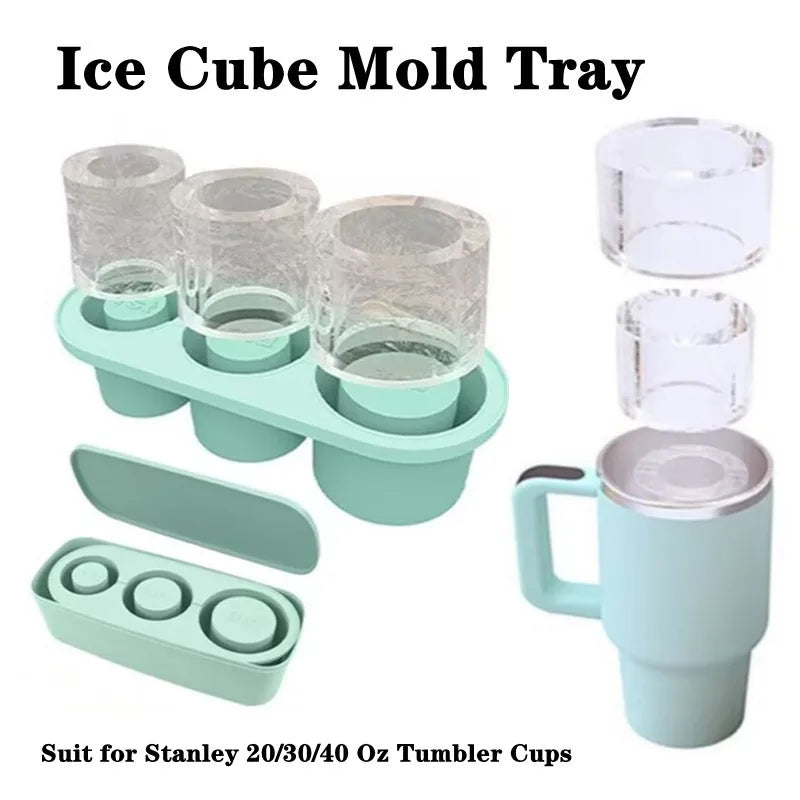 Stanley Tumbler Ice Cube Mold with Lid