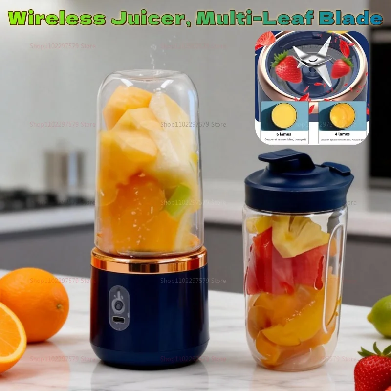Portable USB Blender for Smoothies & Juices