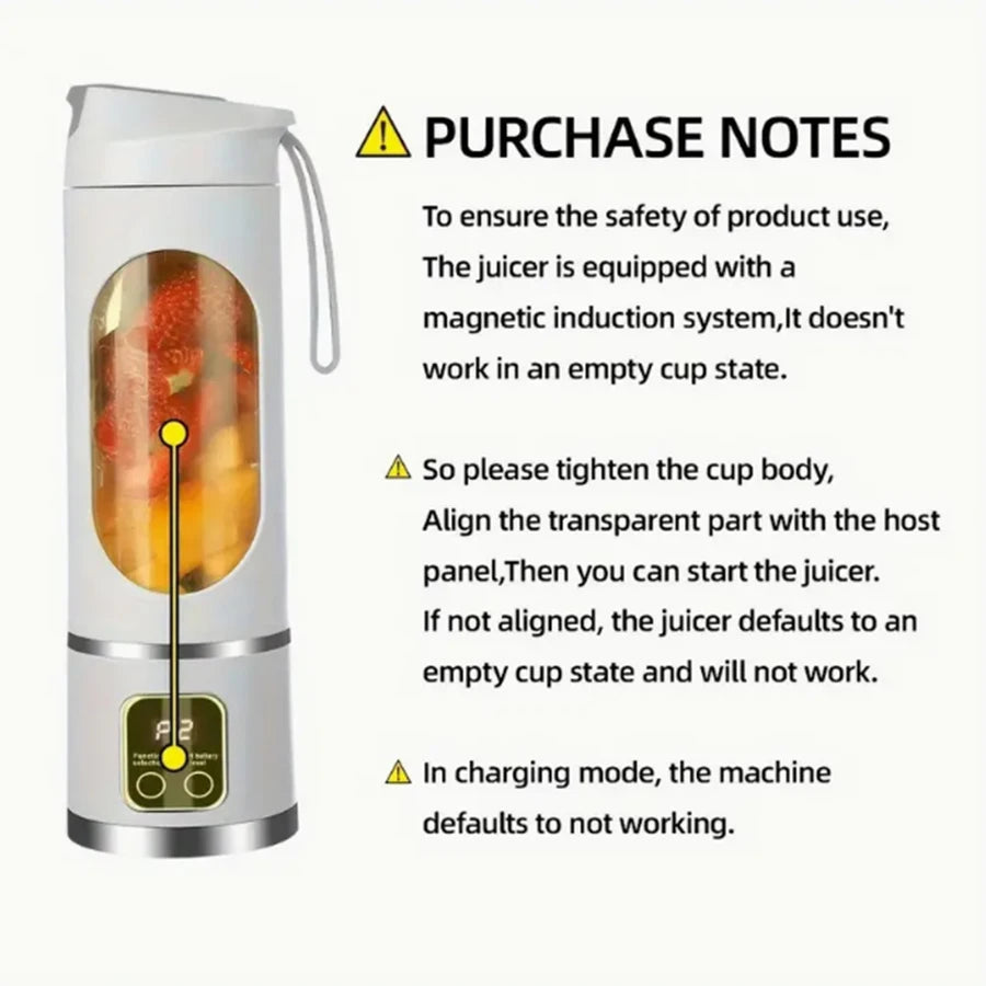 Portable Electric Orange & Lemon Juicer