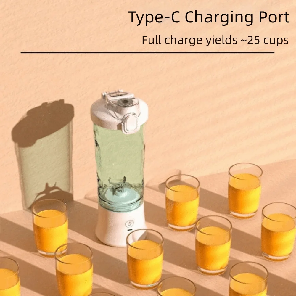 Portable 600ml Electric Smoothie Maker