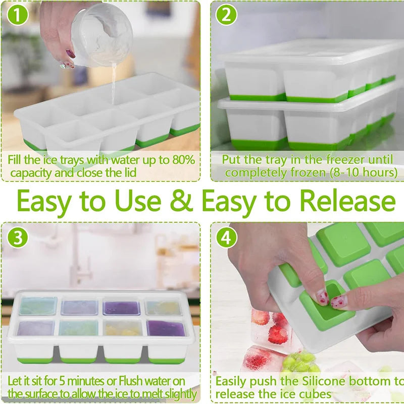 Large Square Ice Cube Mold