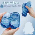 Penguin Ice Cube Mold for Whiskey