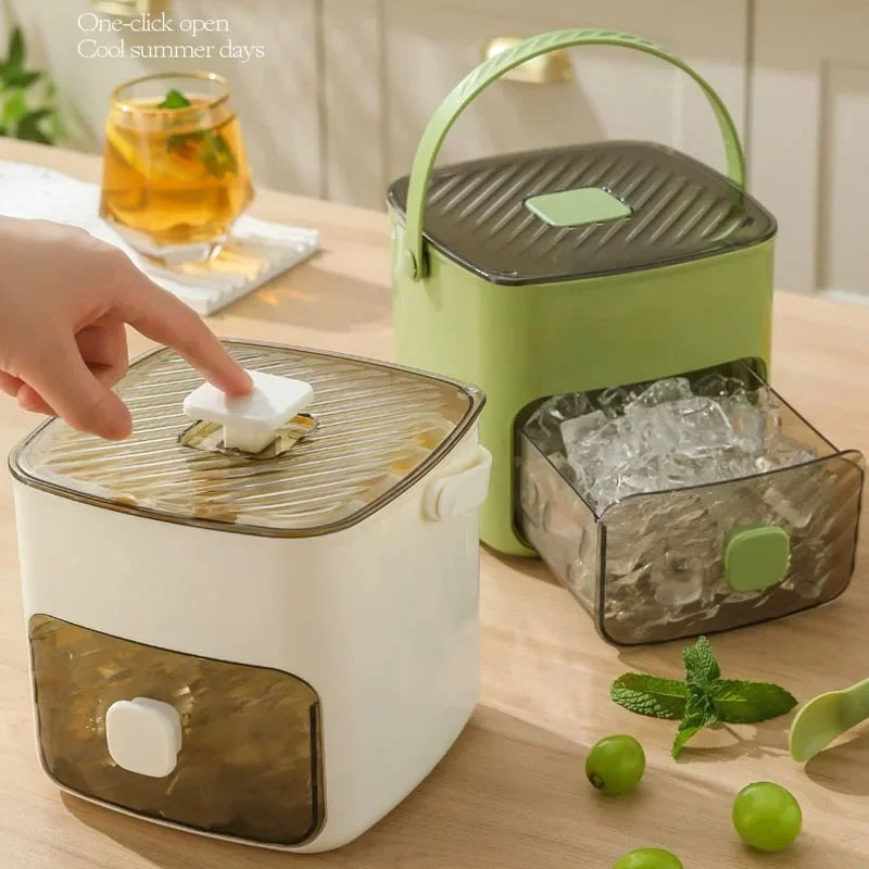 Silicone ice cube tray easy release